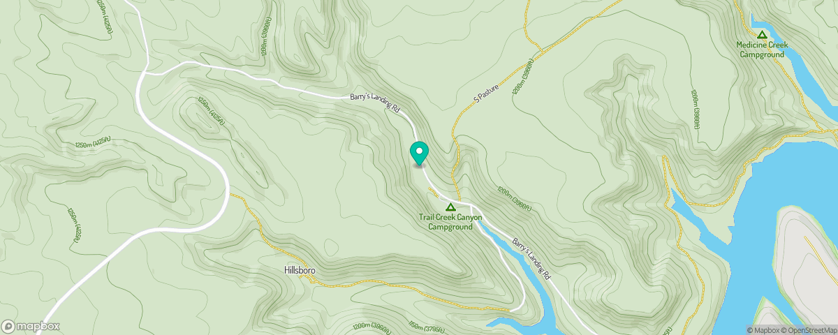 Detail location of campground