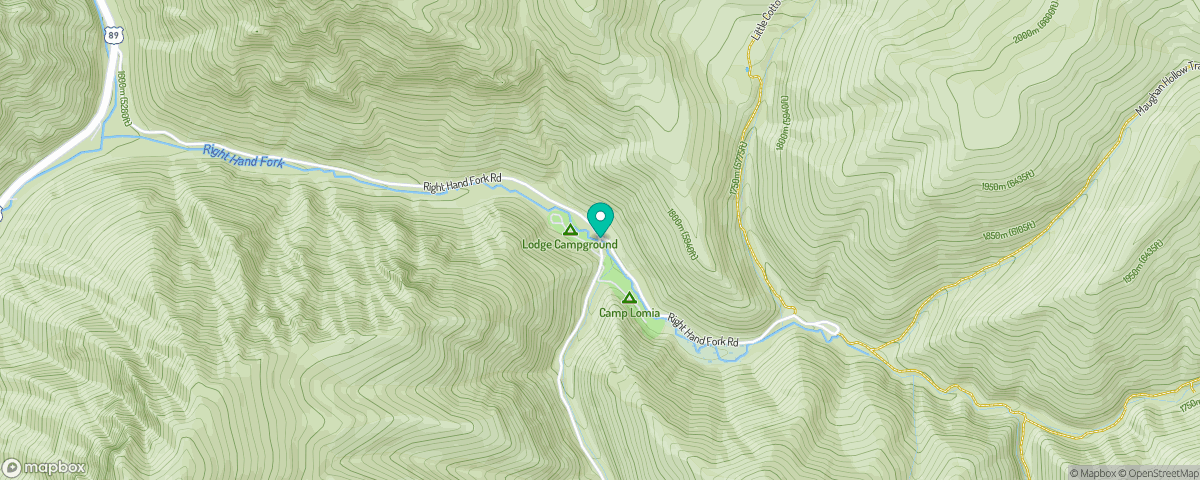 Detail location of campground