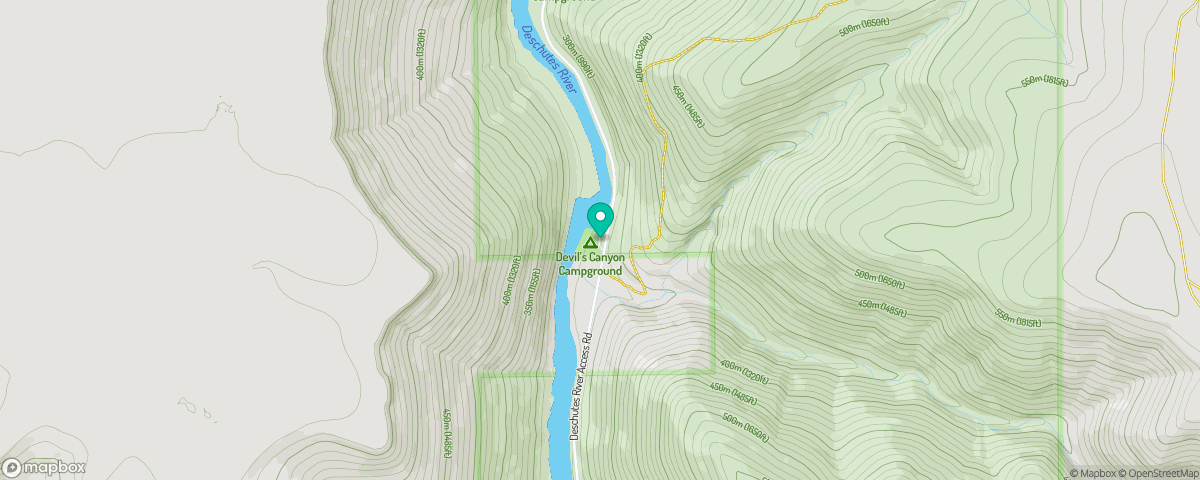 Detail location of campground