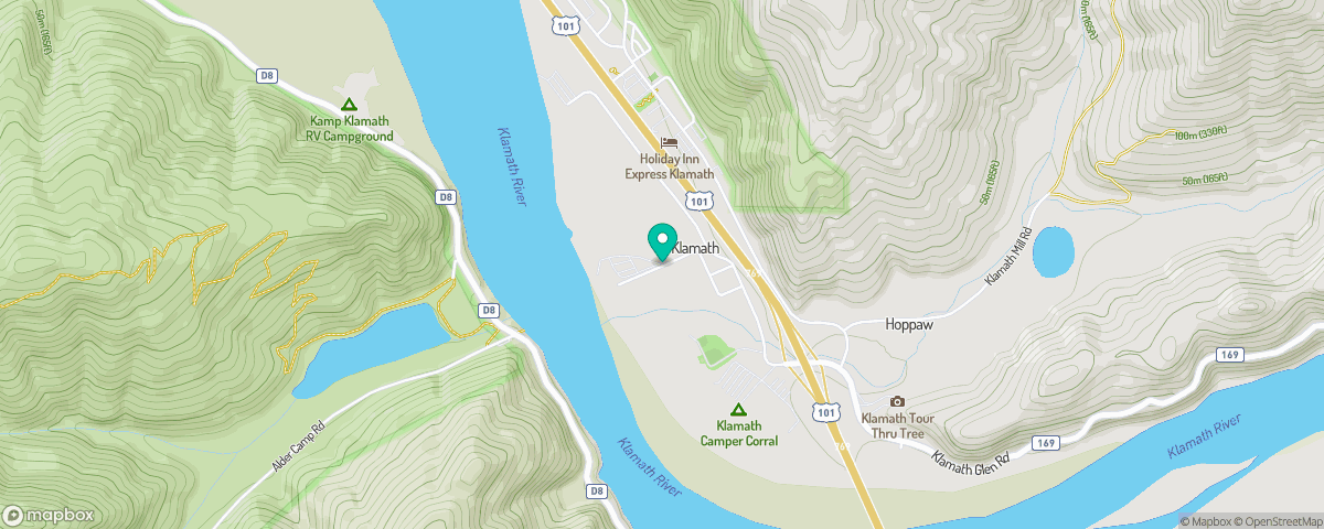 Detail location of campground