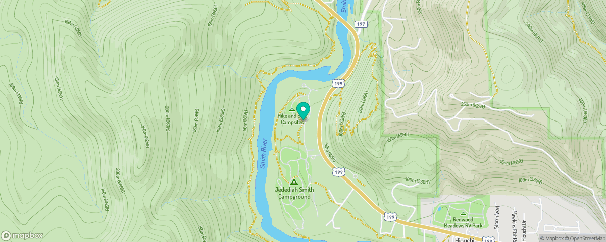 Detail location of campground