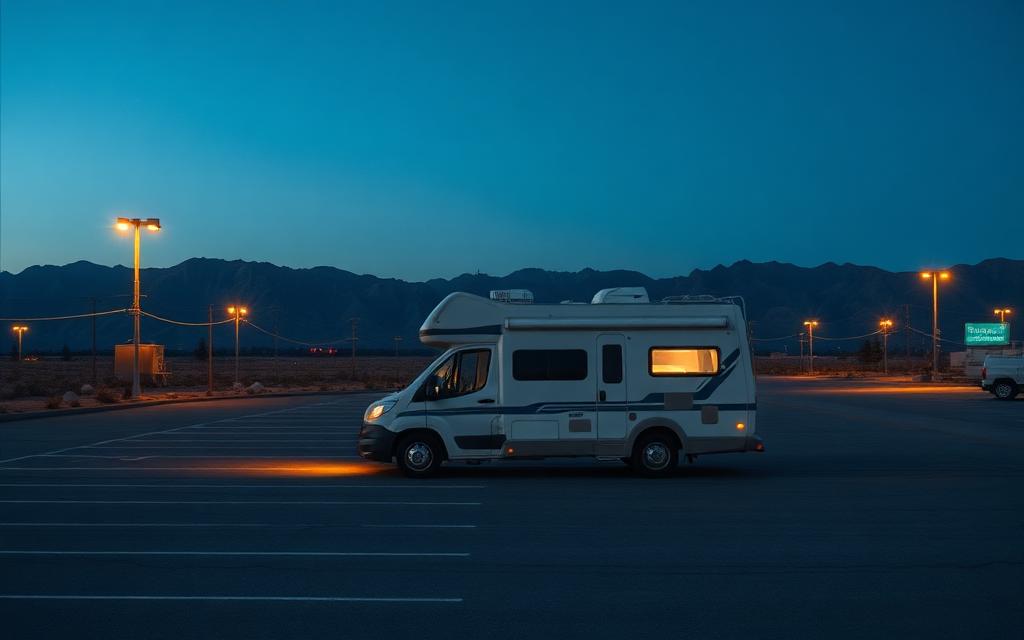 Free overnight parking